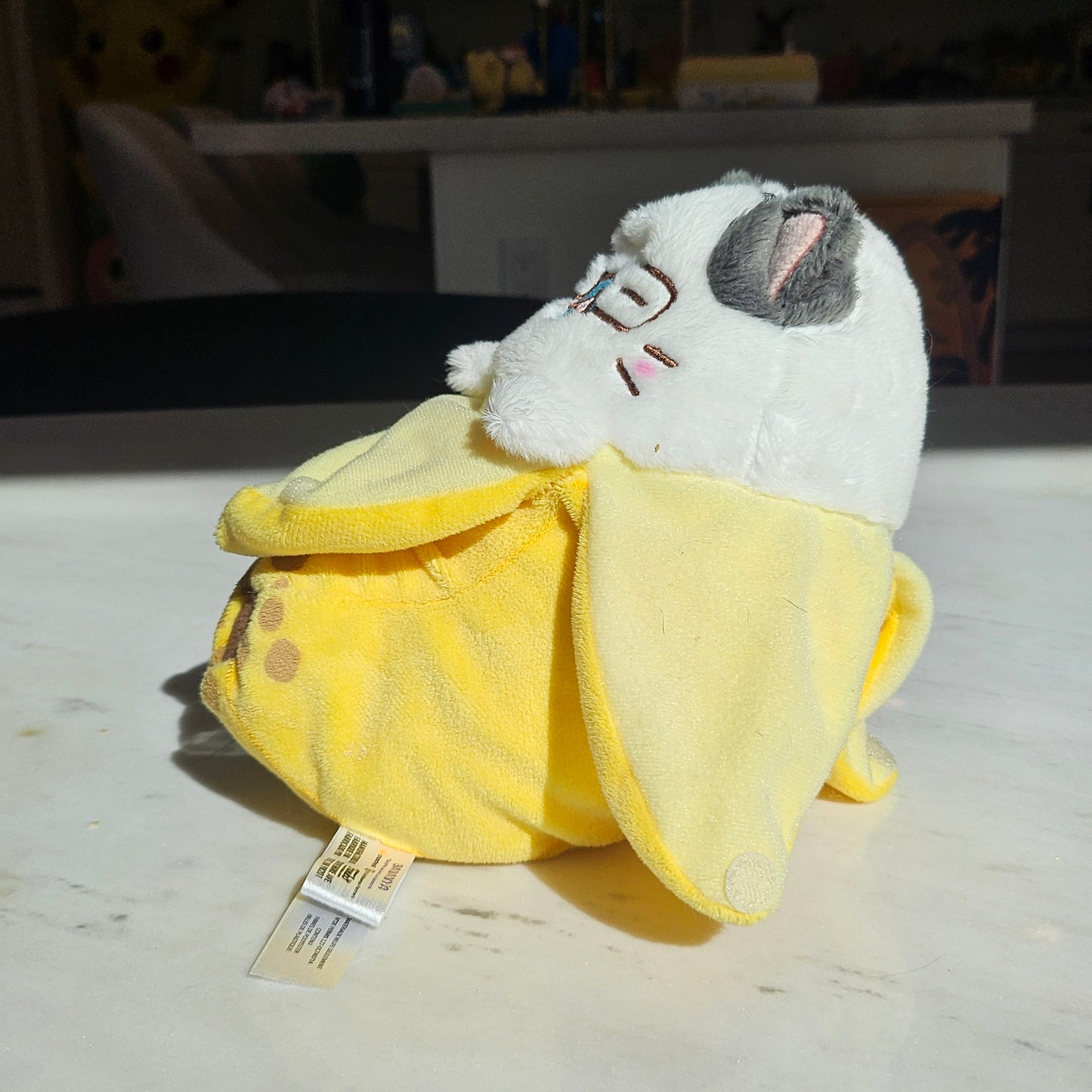 banana cat plushie (grandpa)