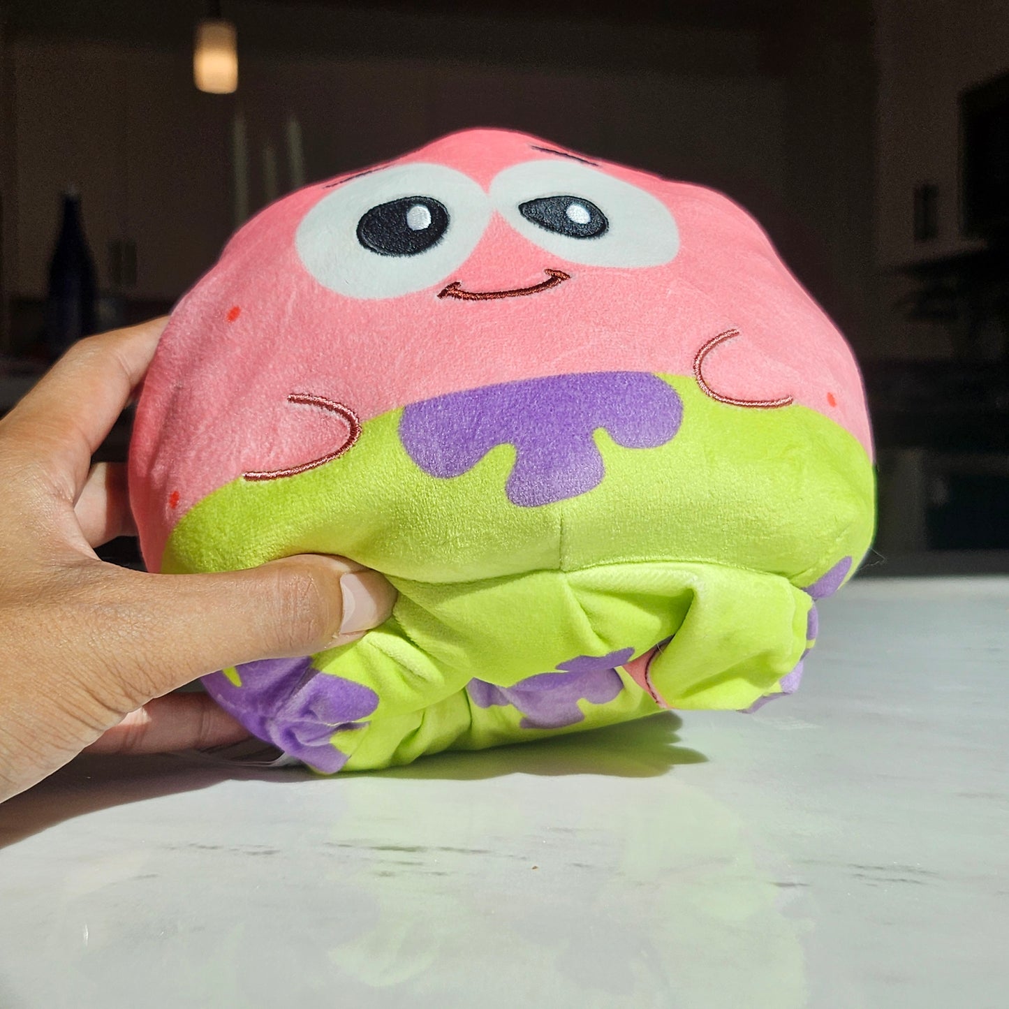 silly star reversible plushie