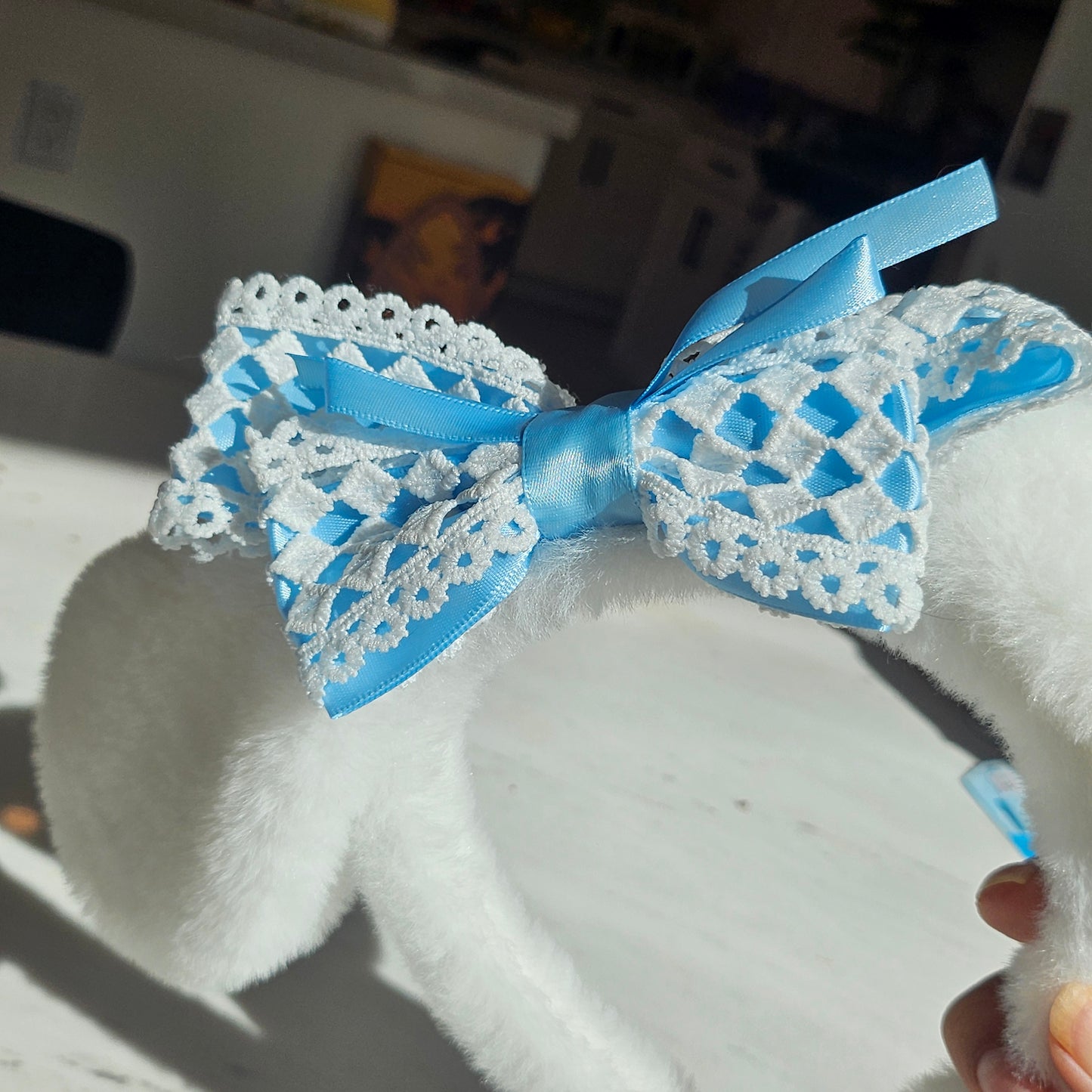 flying puppy headband