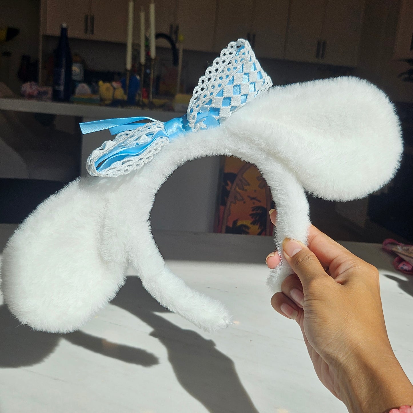 flying puppy headband