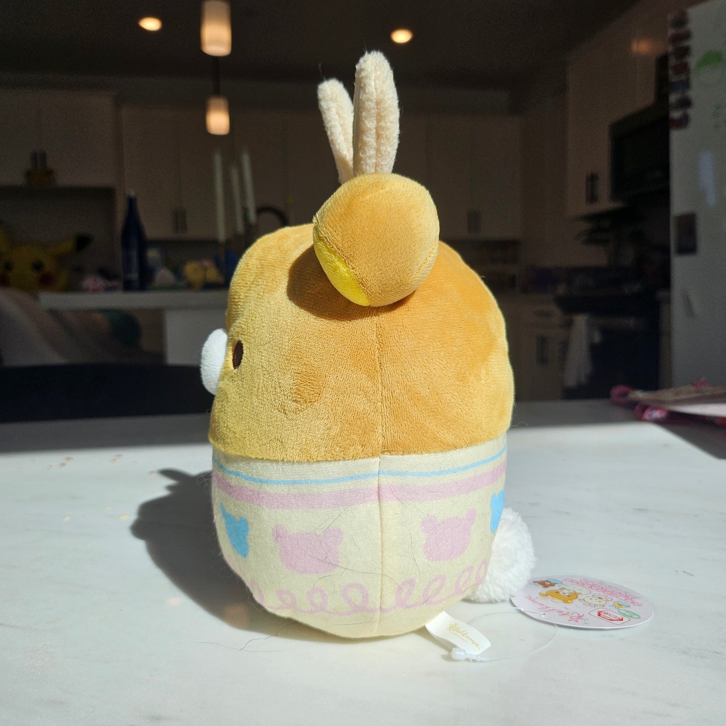 lazy bear egg plushie