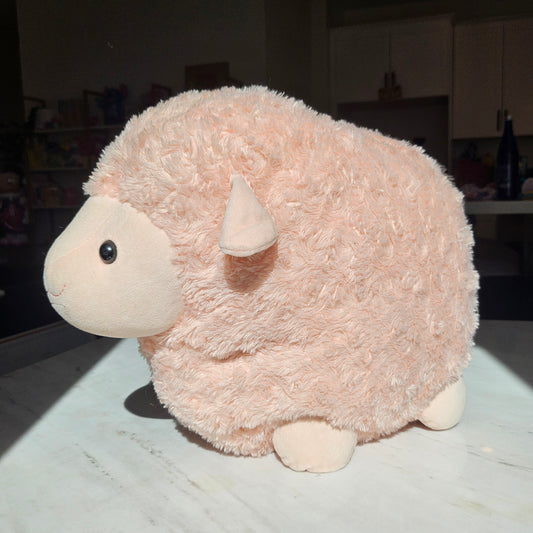 pink sheep plushie