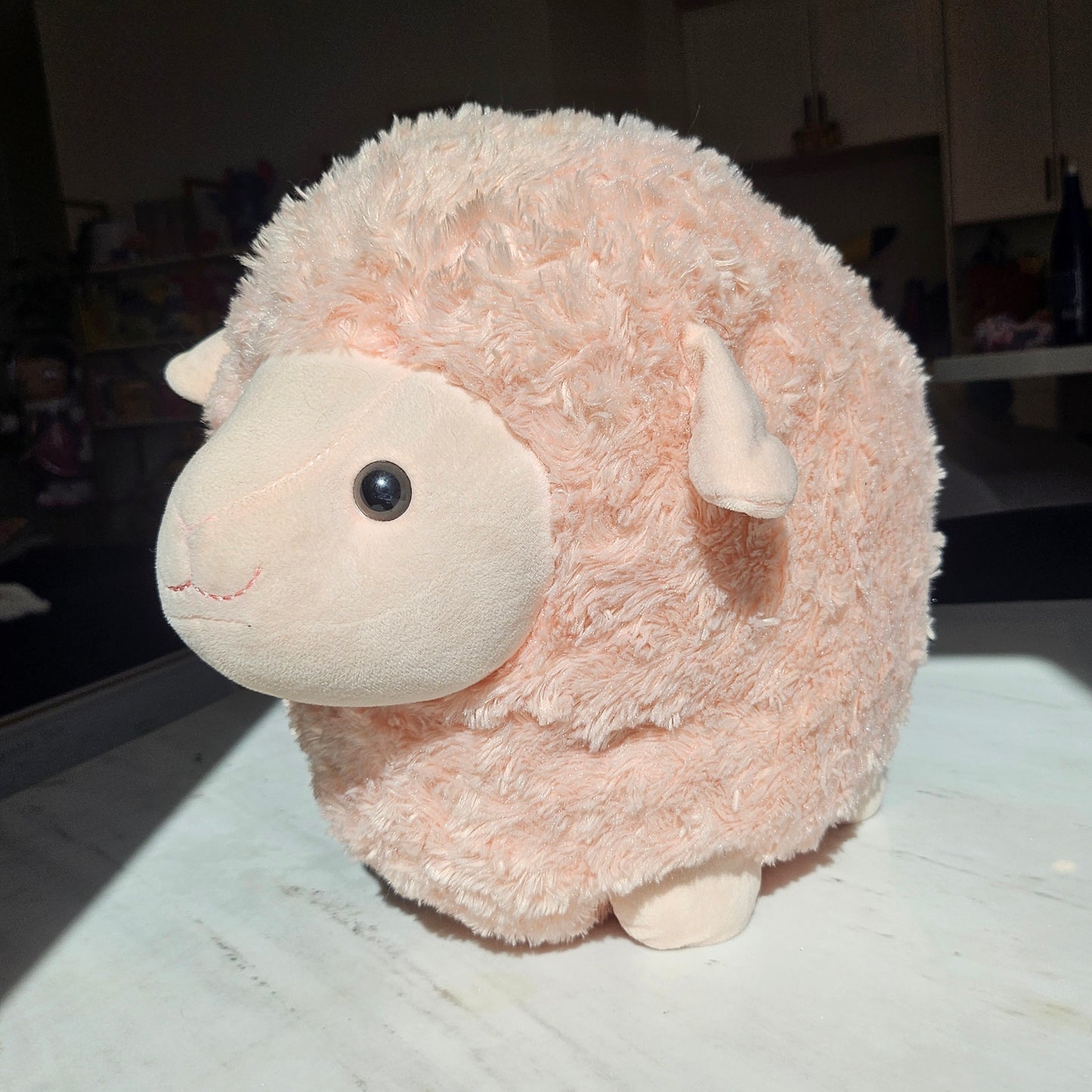 pink sheep plushie