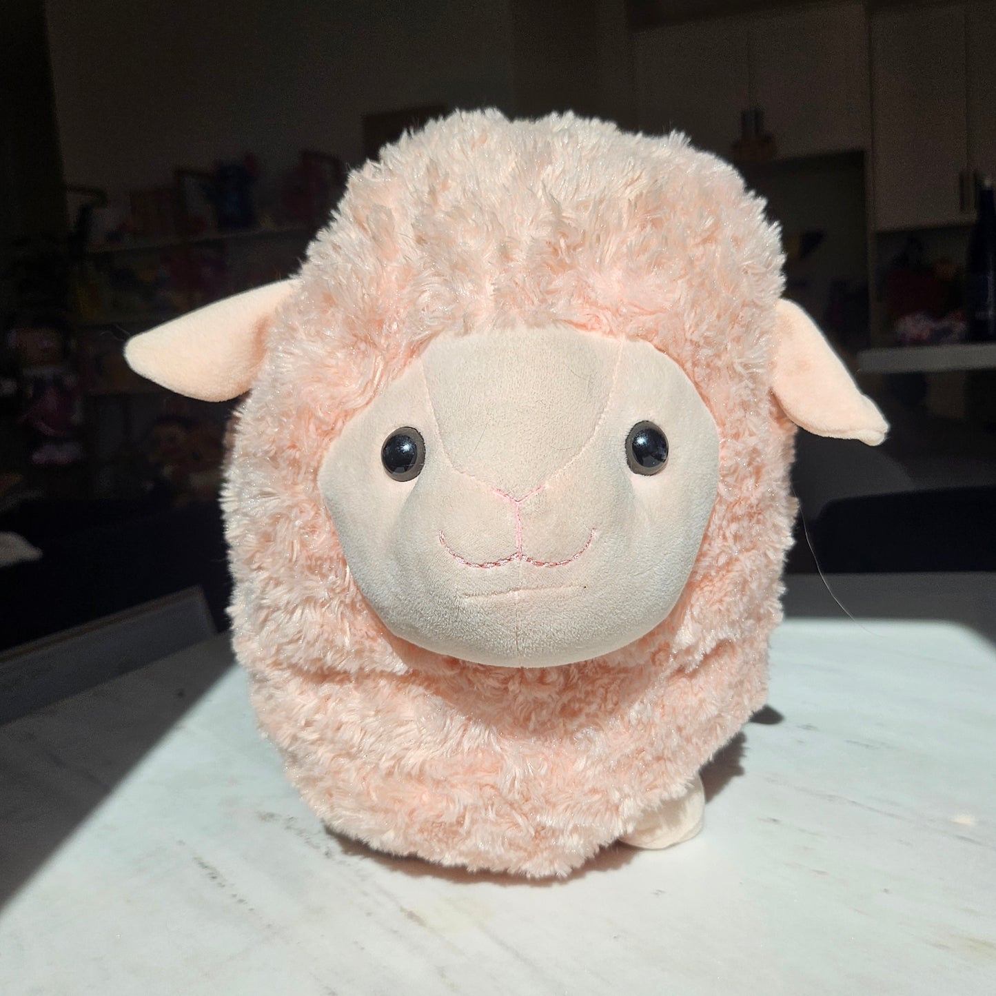pink sheep plushie