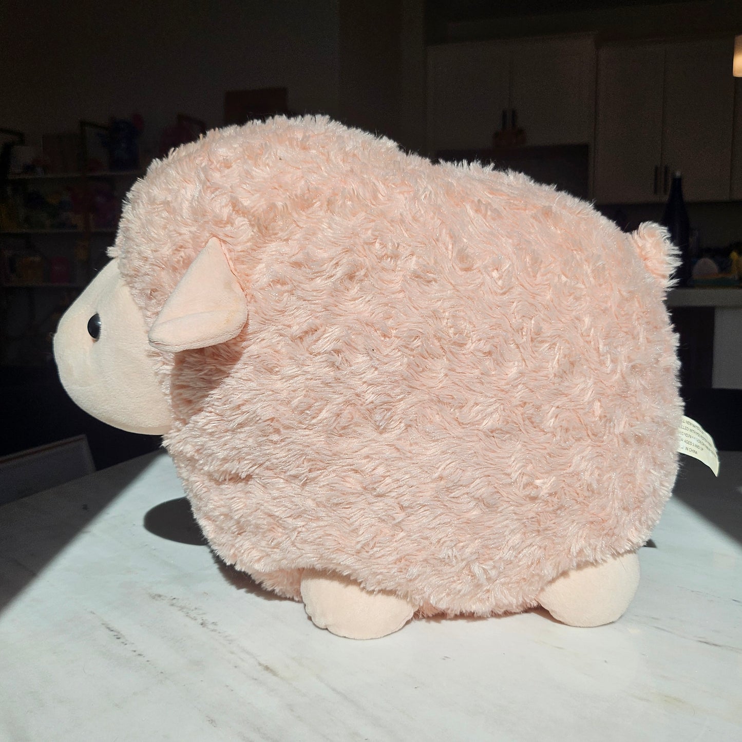 pink sheep plushie