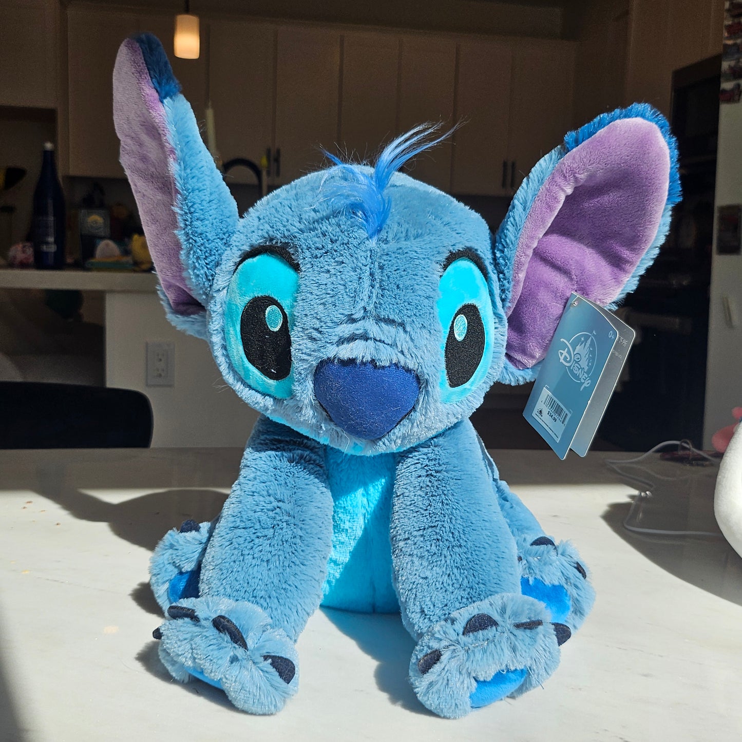 blue dog plushie