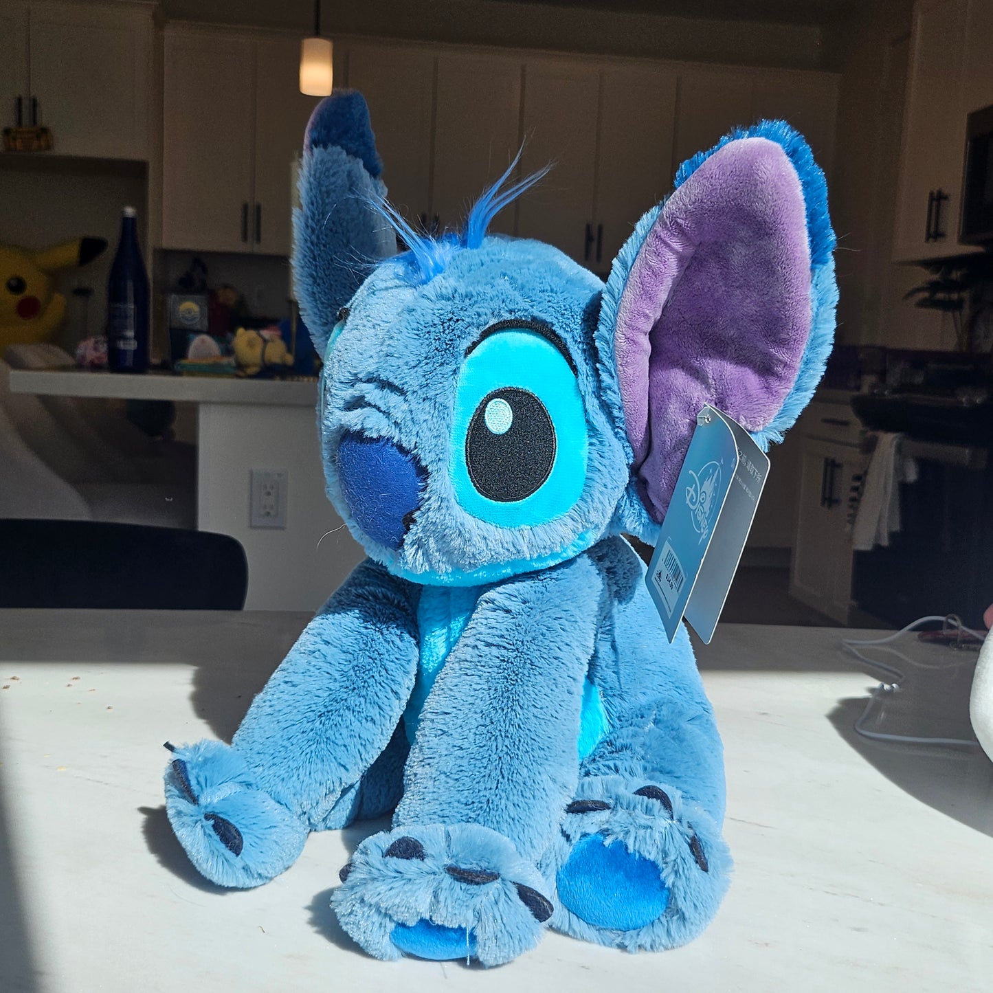 blue dog plushie