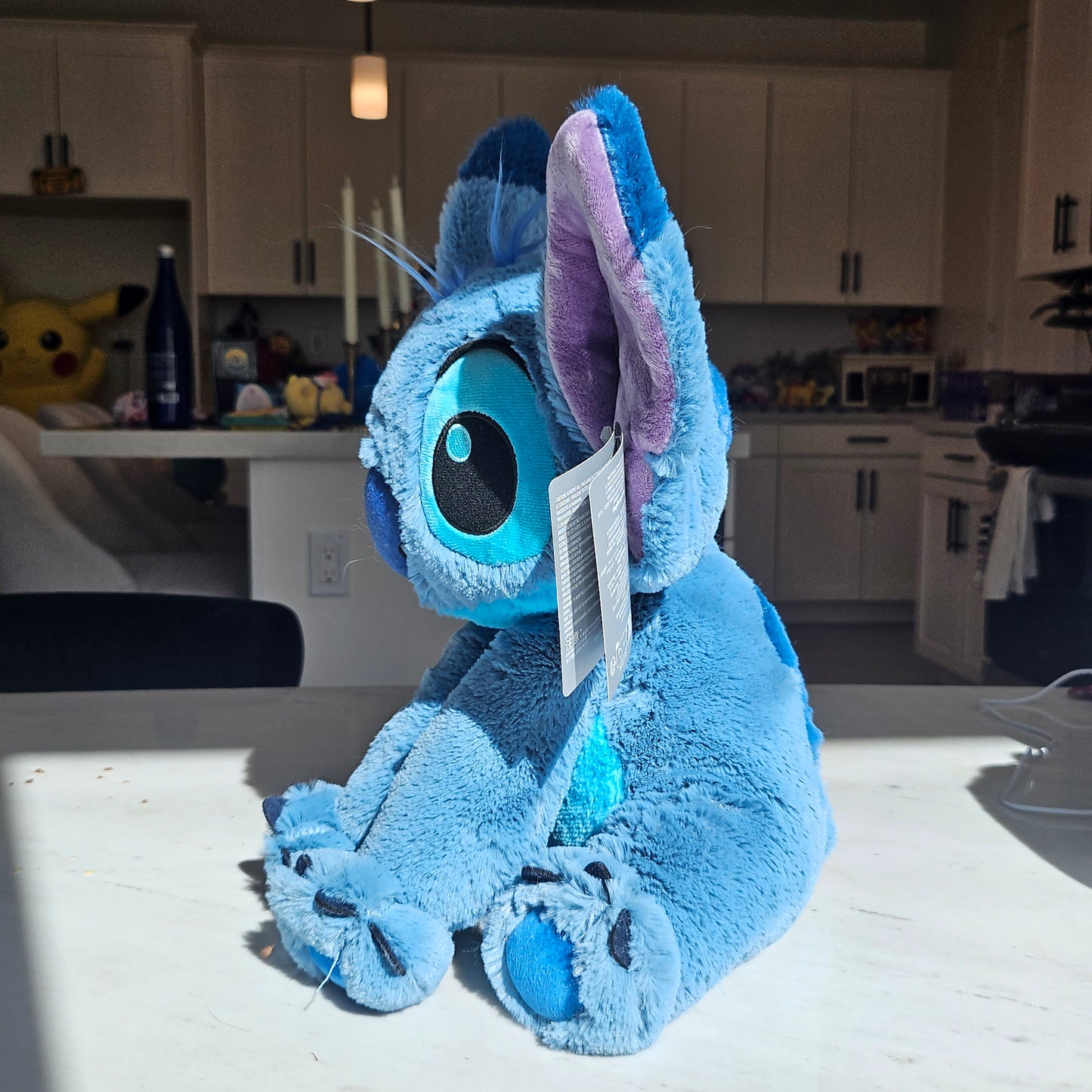 blue dog plushie