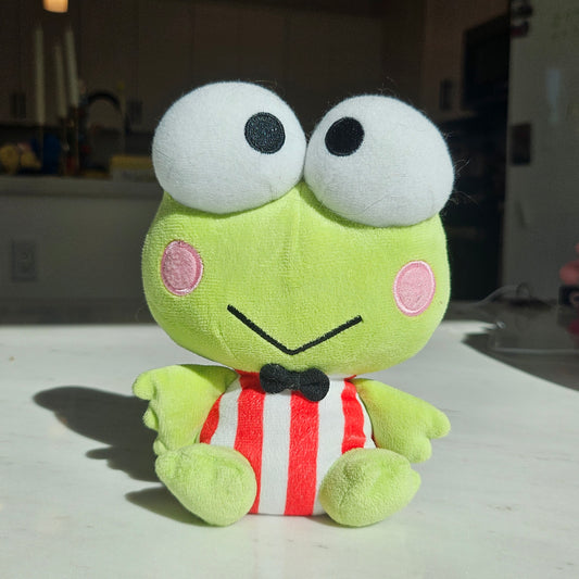 frog plushie