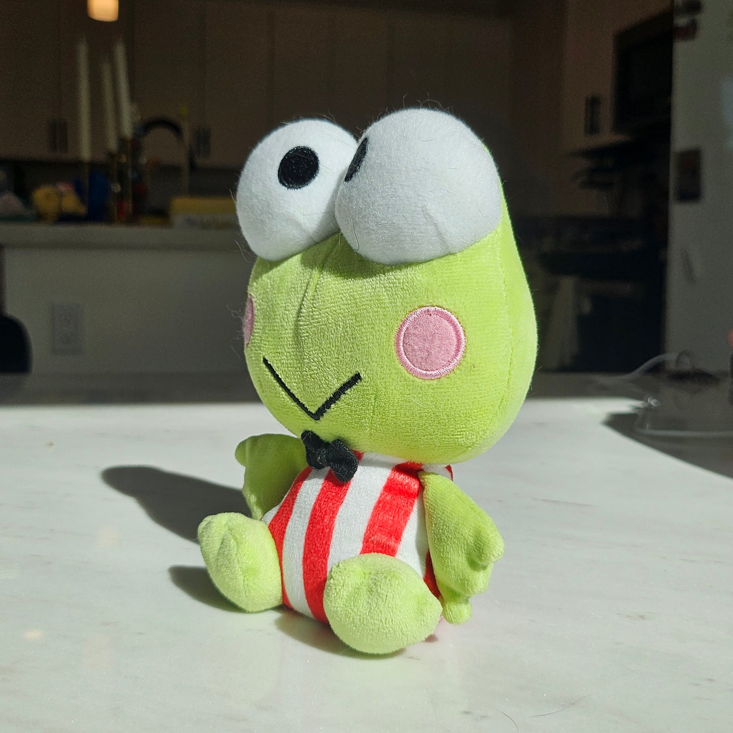 frog plushie