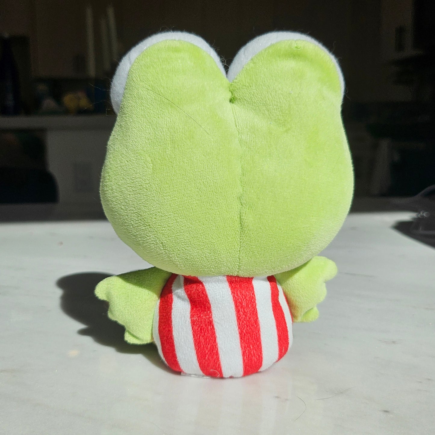 frog plushie