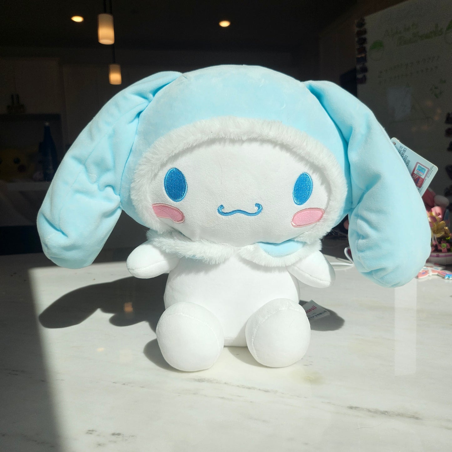 flying puppy plushie