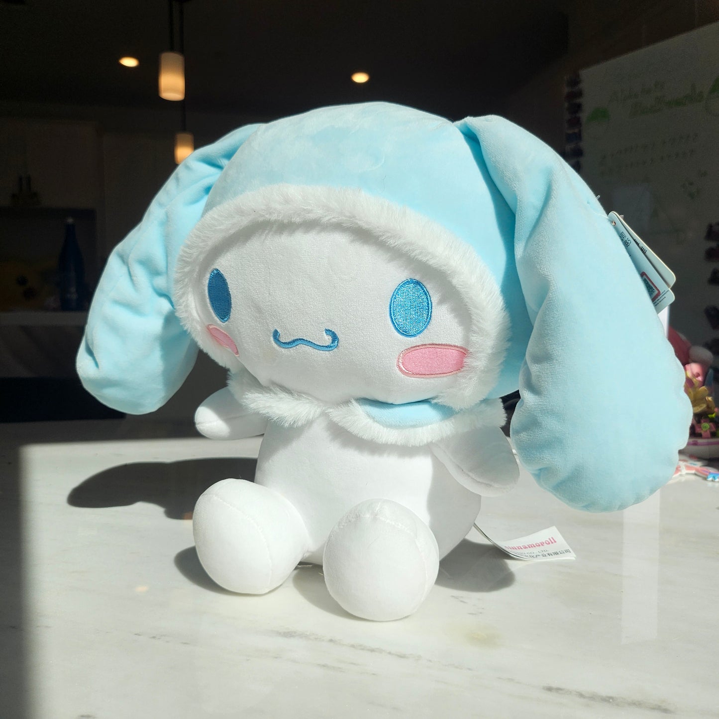 flying puppy plushie