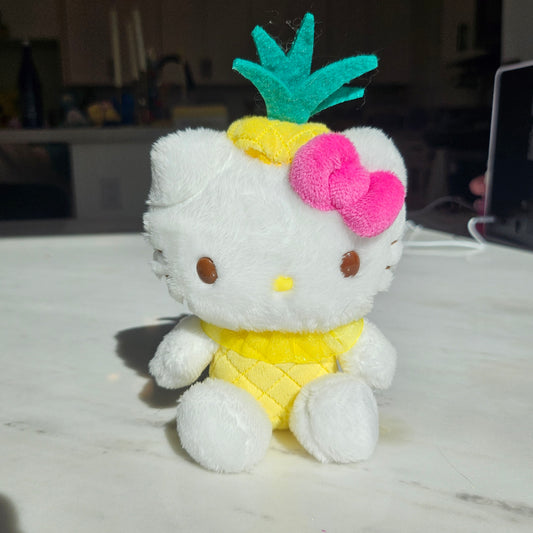 hk pineapple plushie