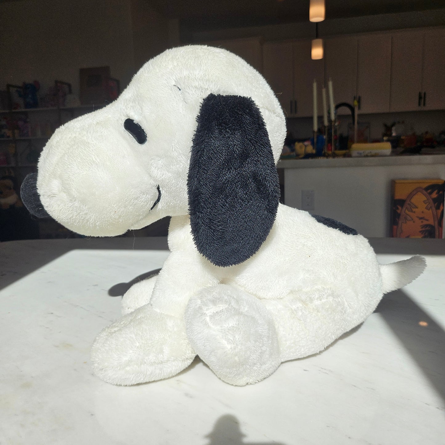 snoopy plushie