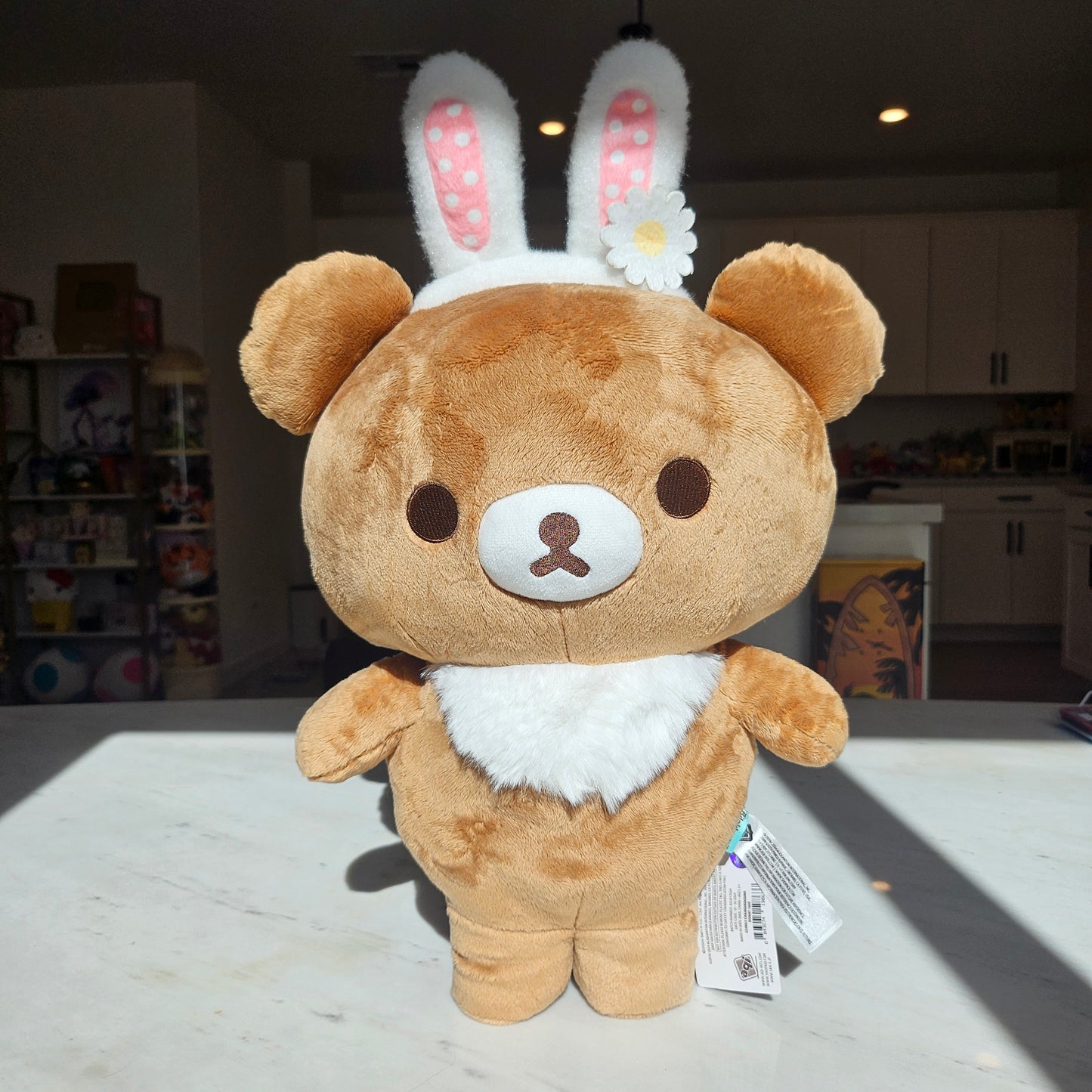 easter bear plushie