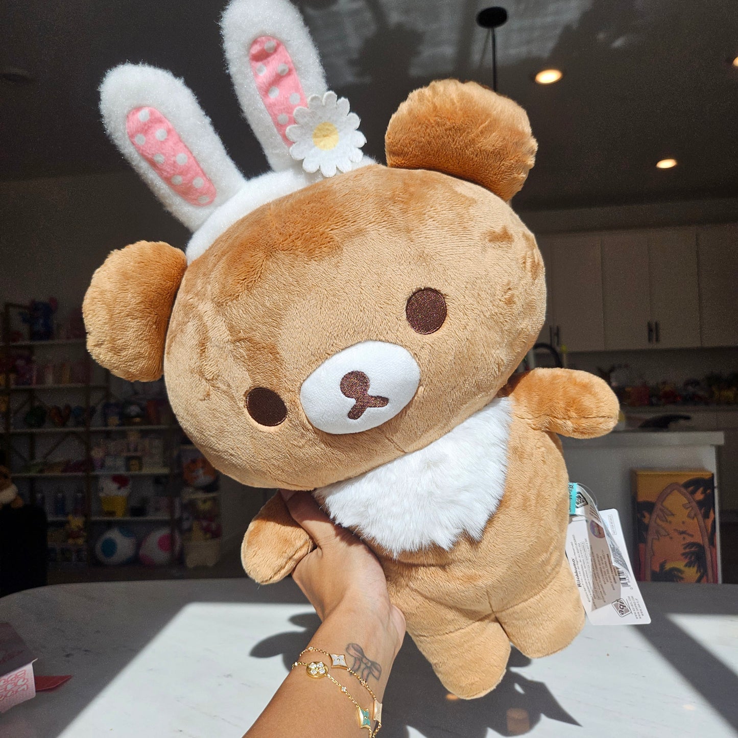 easter bear plushie