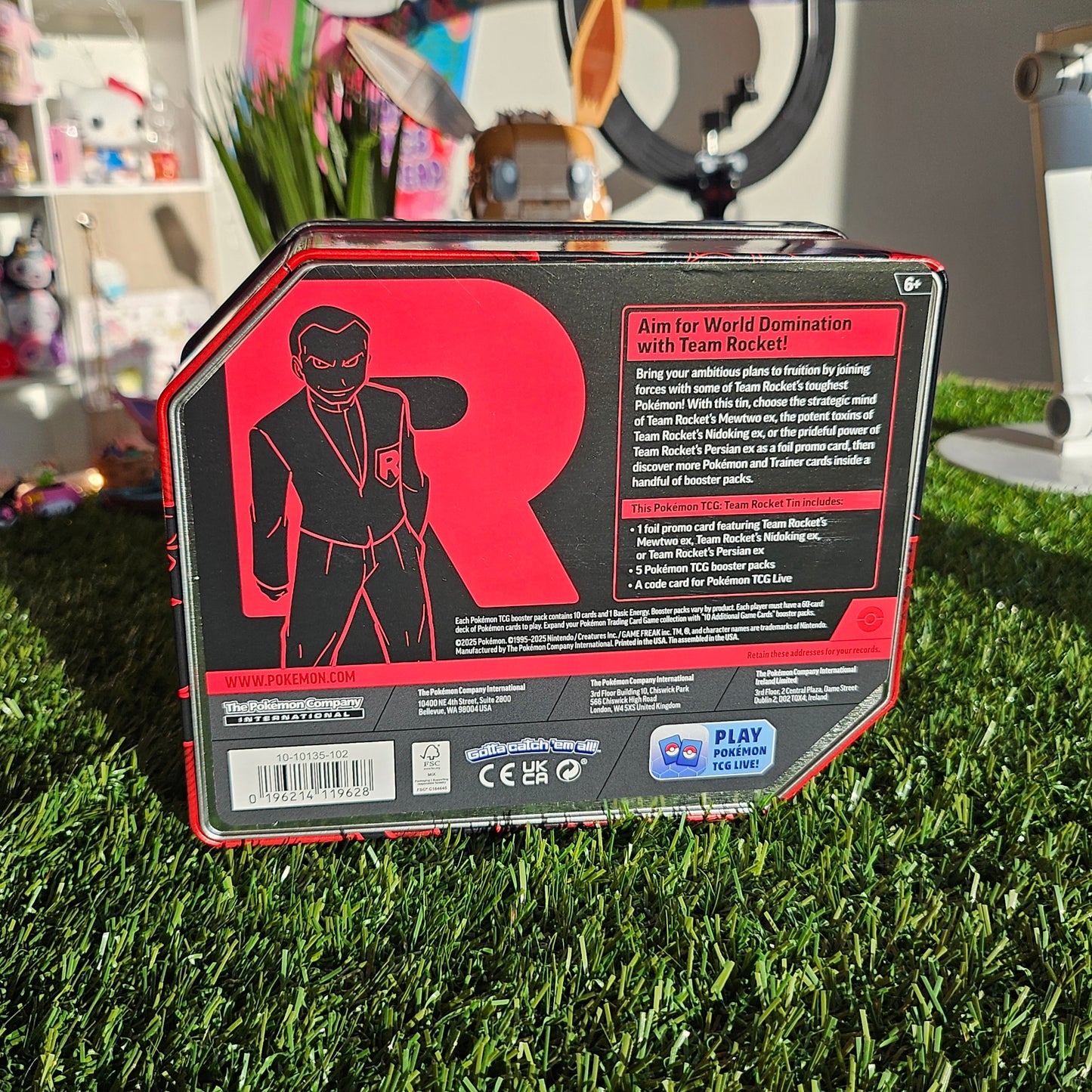 collectible tin (cat)