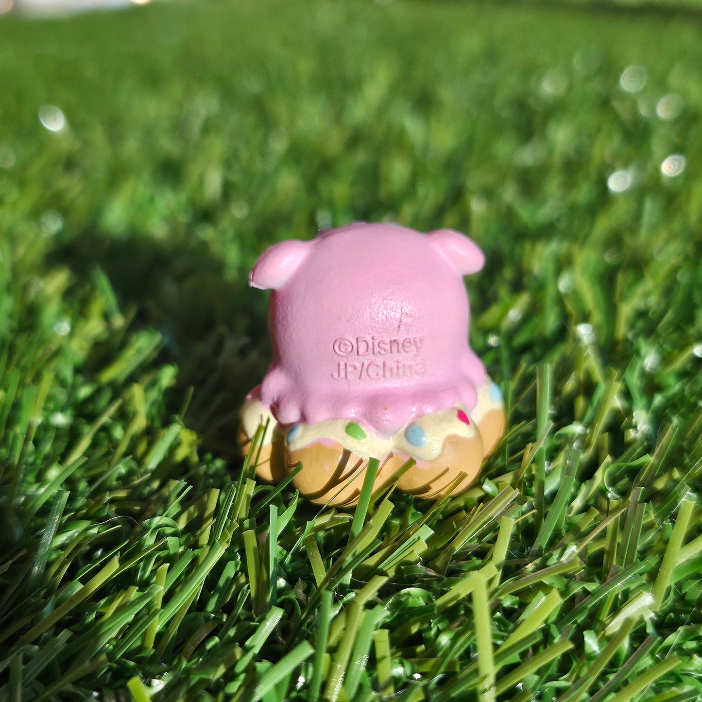 pink squid mochi donut