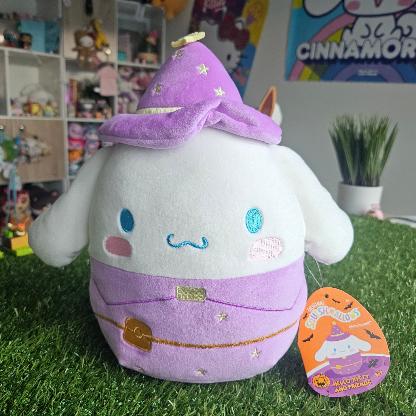 flying puppy witch squishmallow