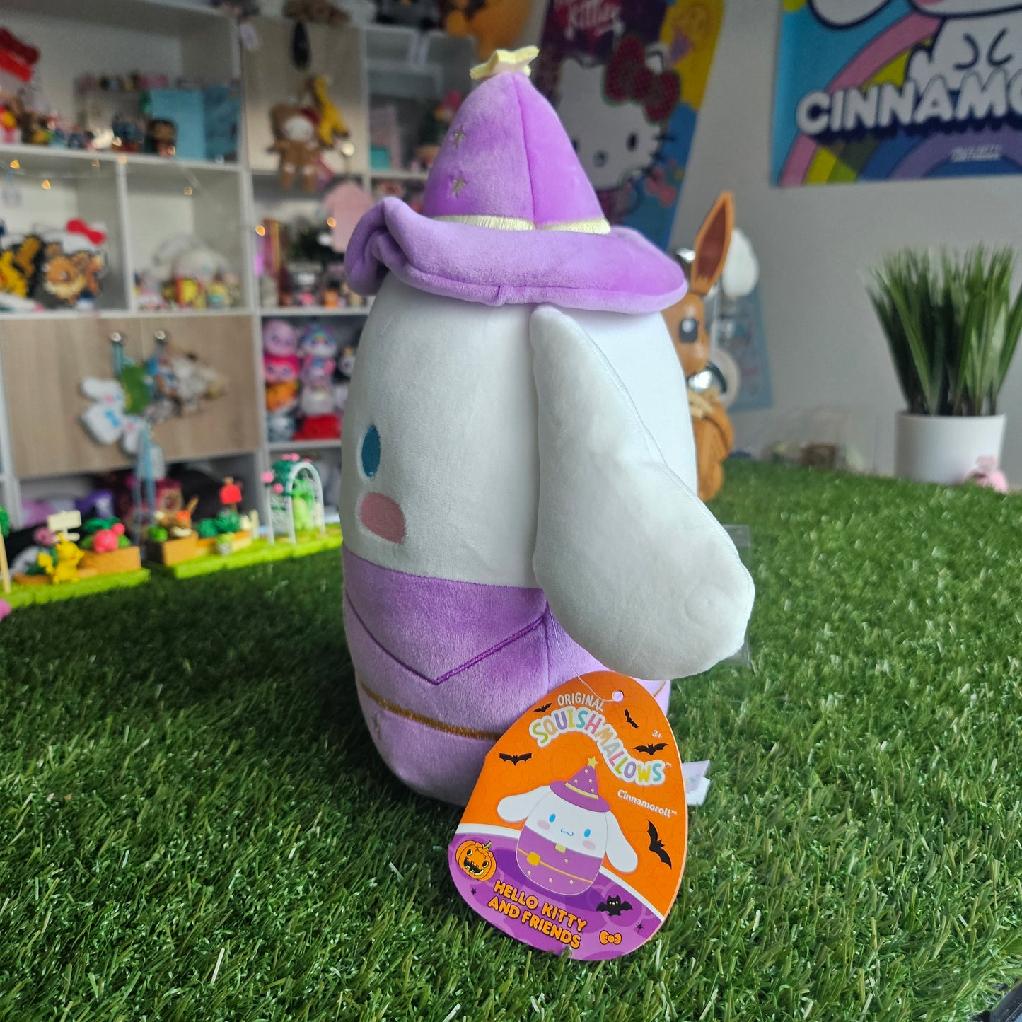 flying puppy witch squishmallow