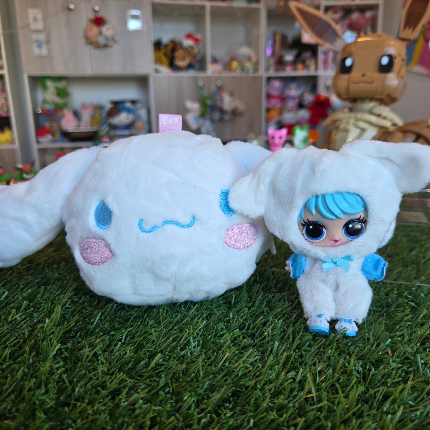 lol surprise figure (flying puppy plush)