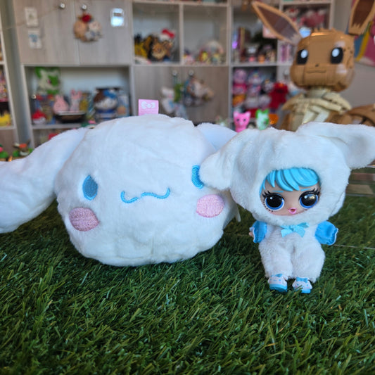 lol surprise figure (flying puppy plush)