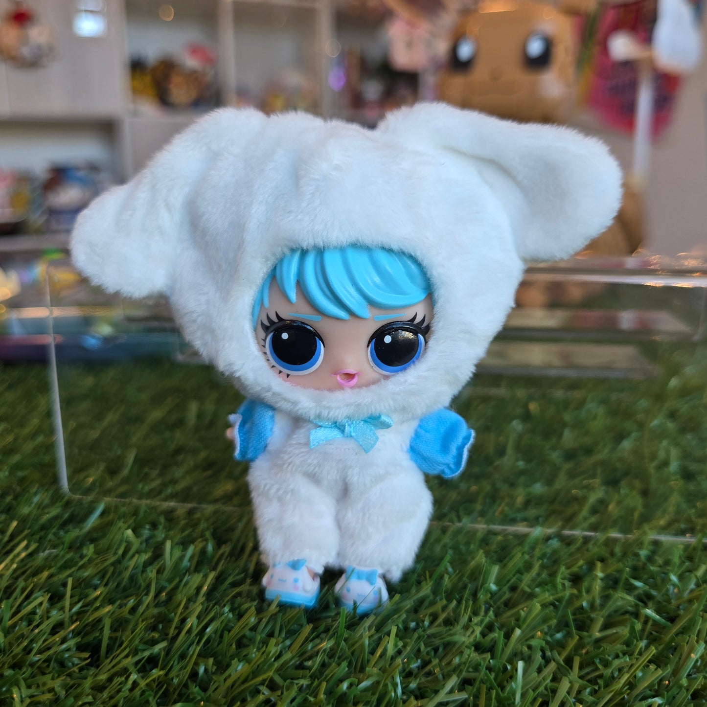 lol surprise figure (flying puppy plush)