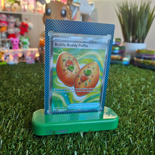 pokemon card holder (green)
