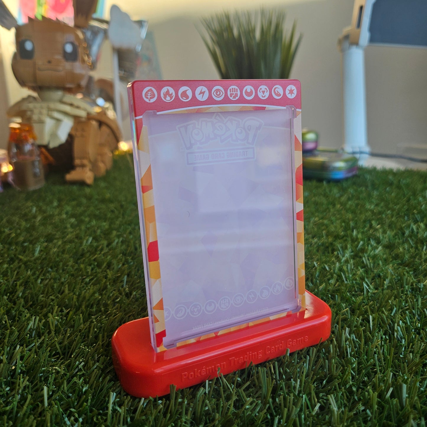 pokemon card holder (orange)