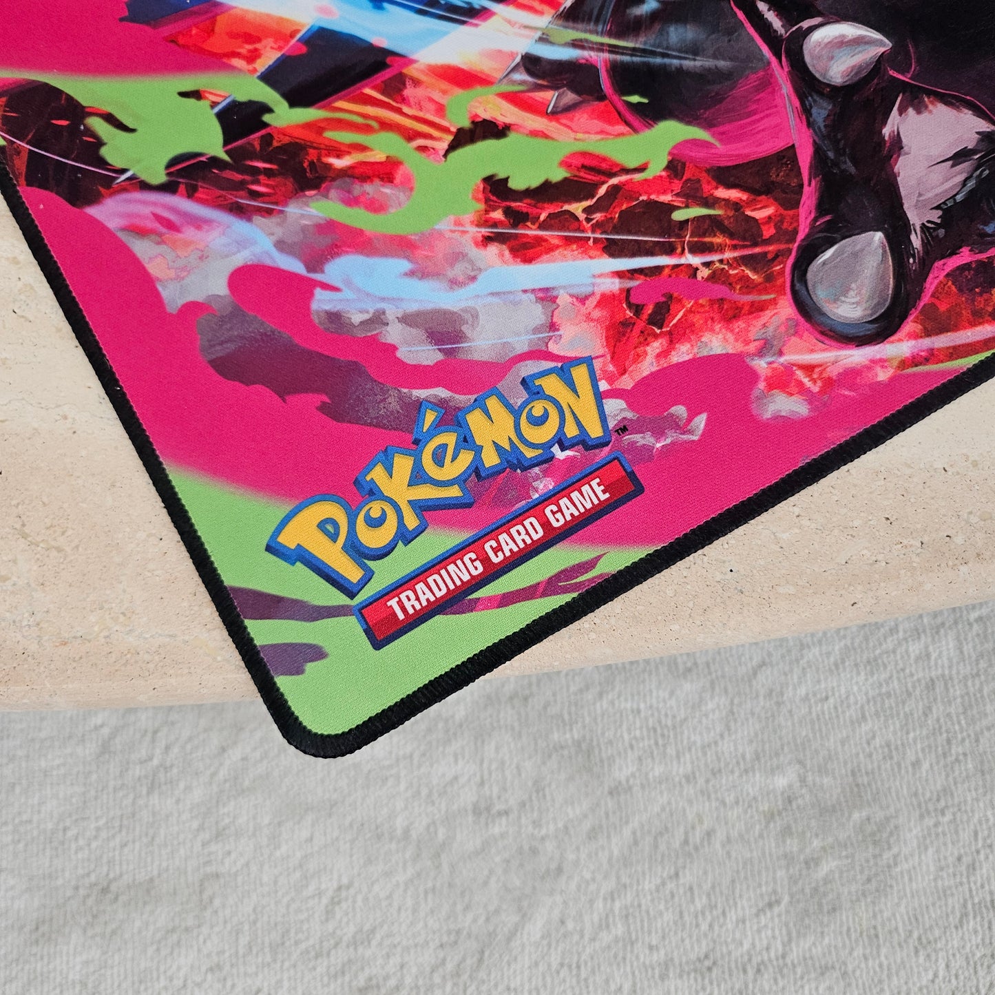 mega charizard x playmat
