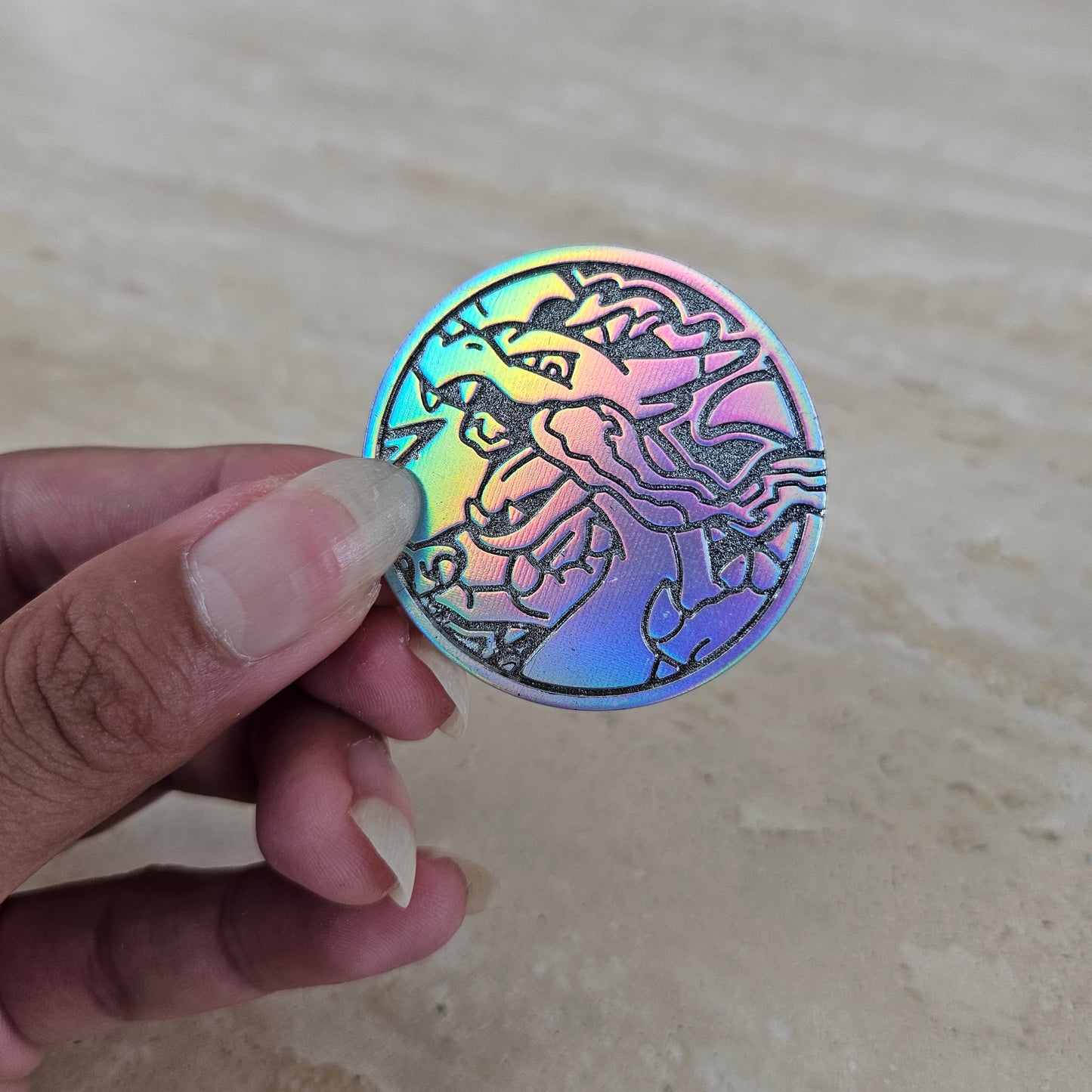 mega charizard x coin