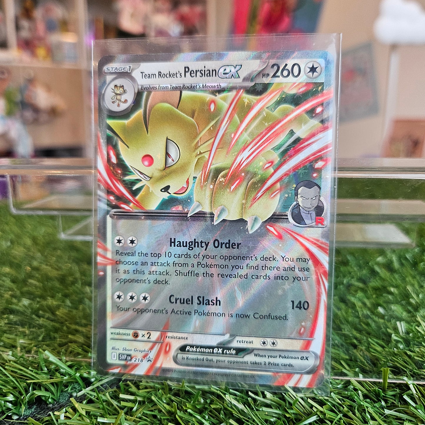 PROMO team rocket's persian ex