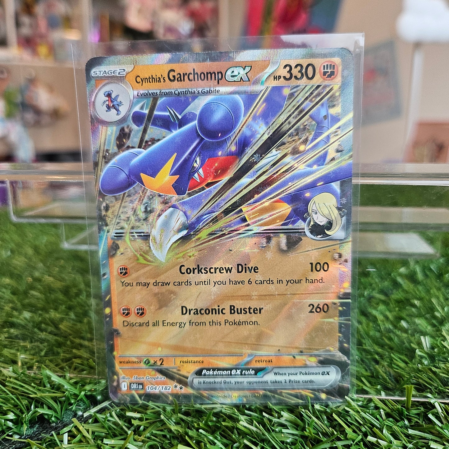 cynthia's garchomp ex