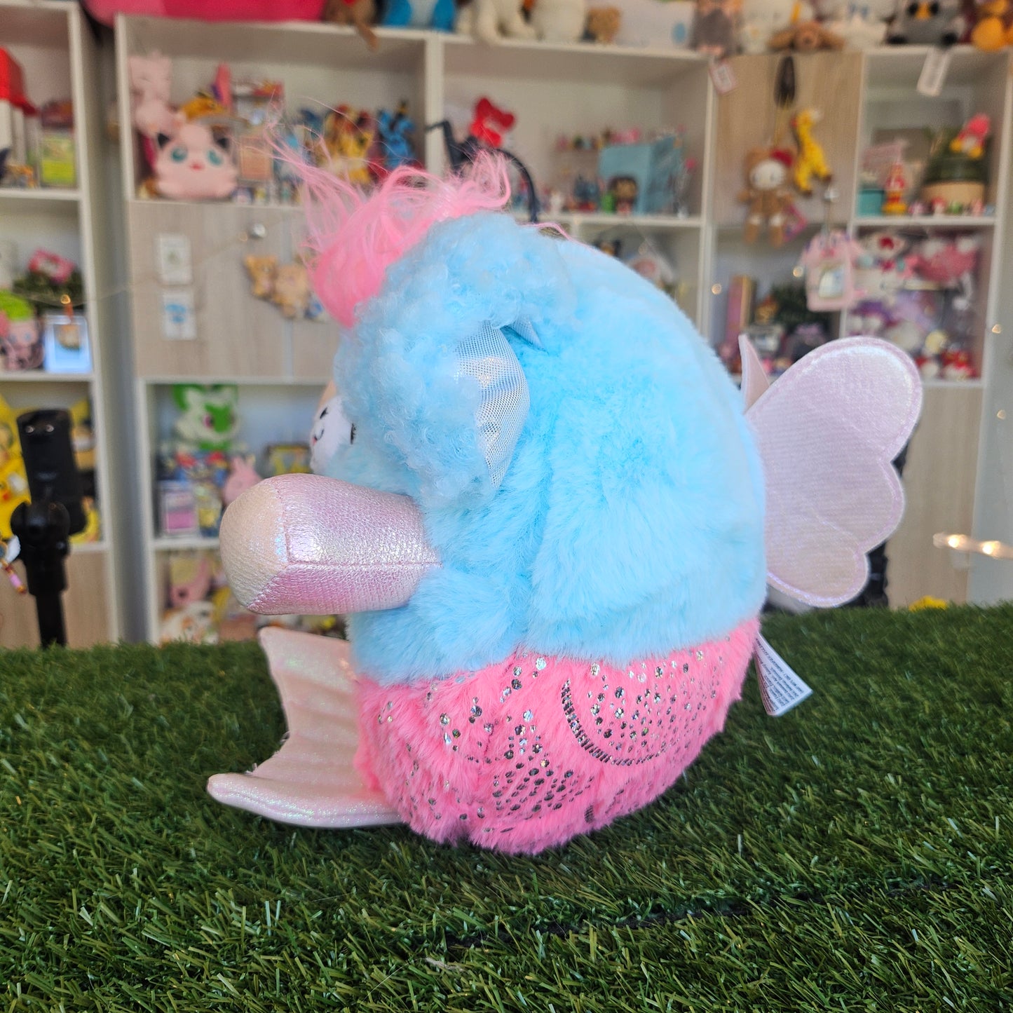 blue puppy mermaid rainbocorn