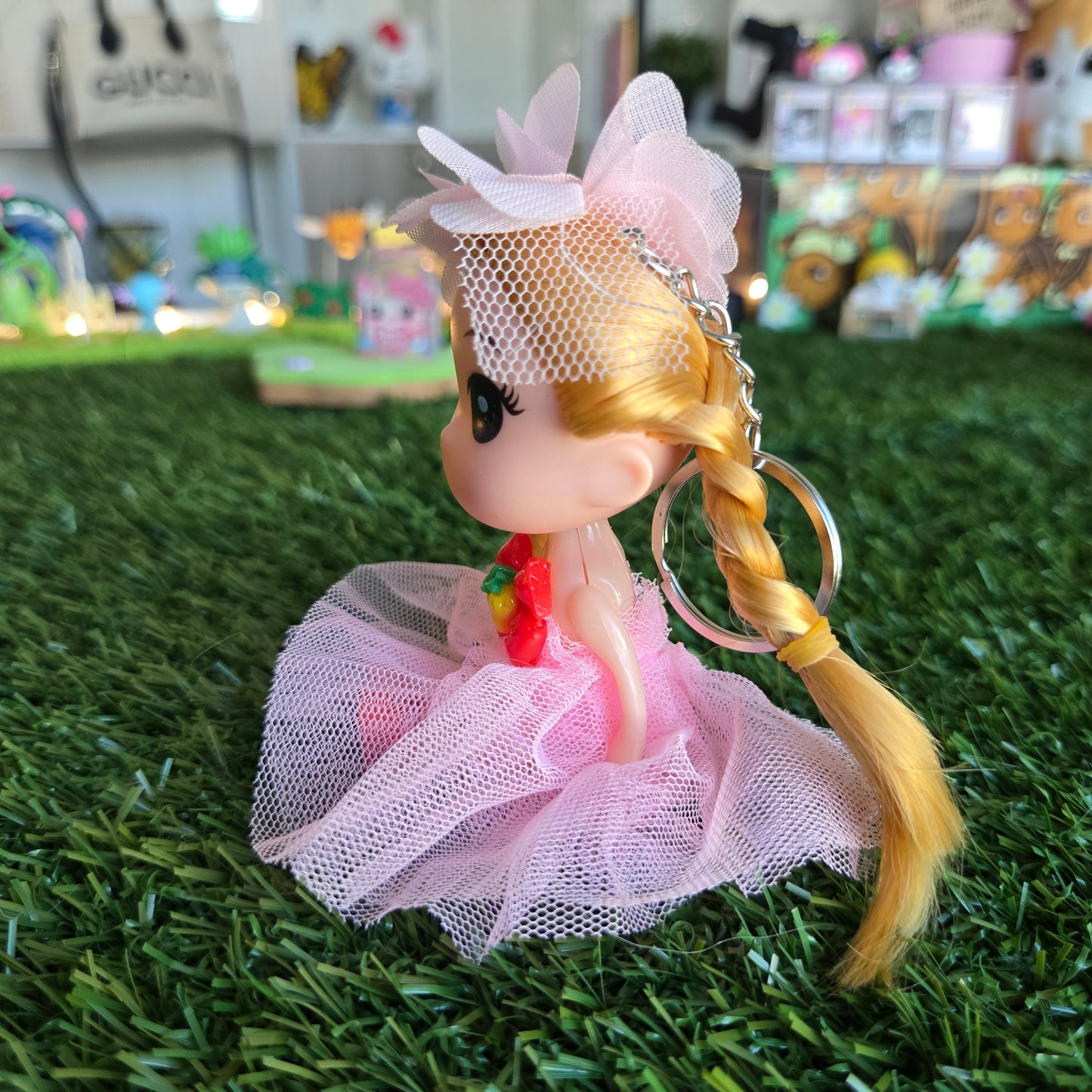 doll keychain
