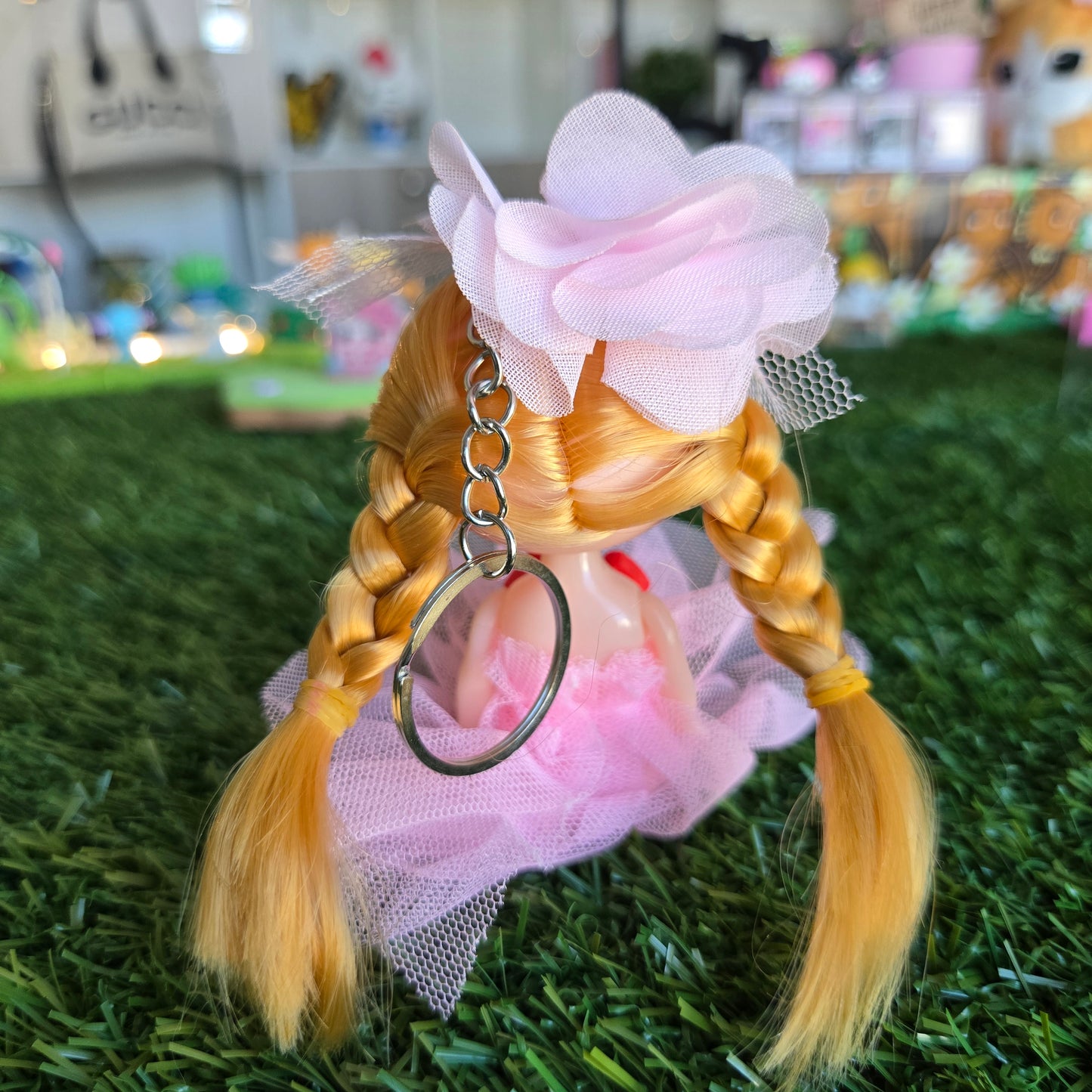 doll keychain