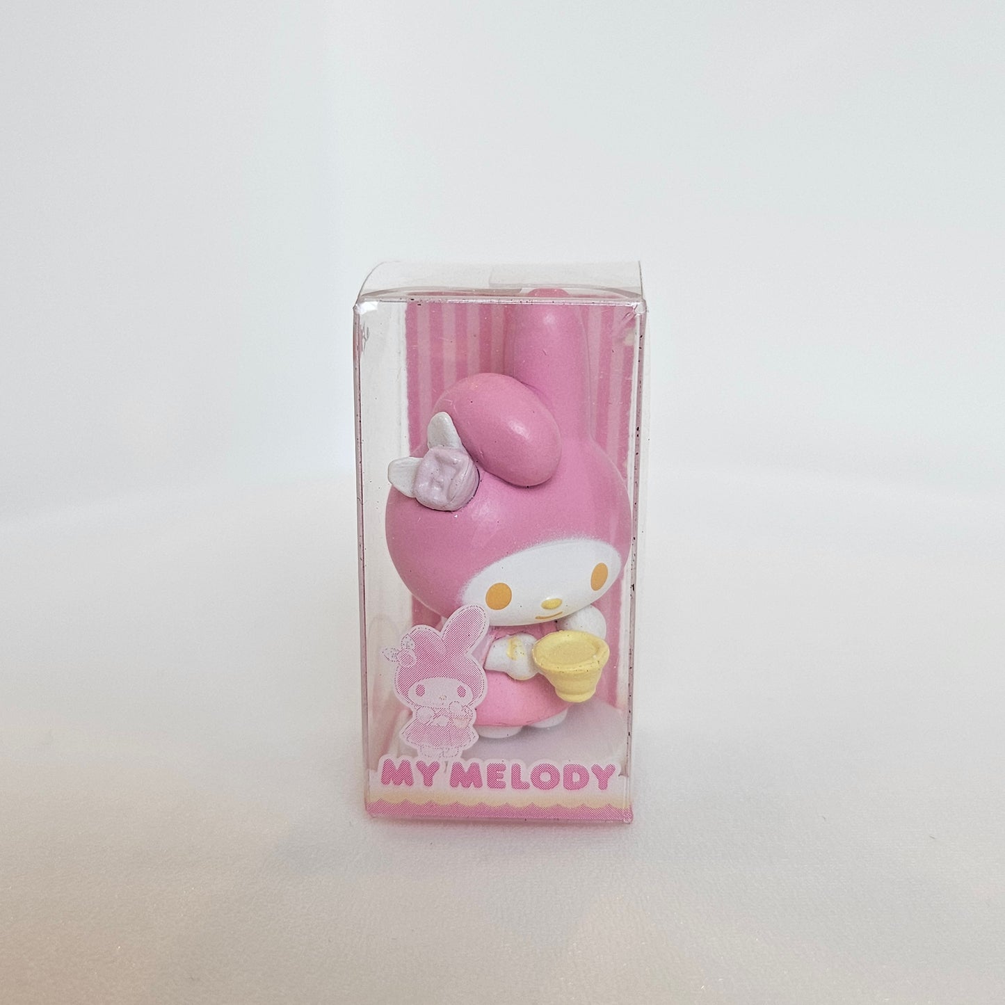 pink bunny boxed figure