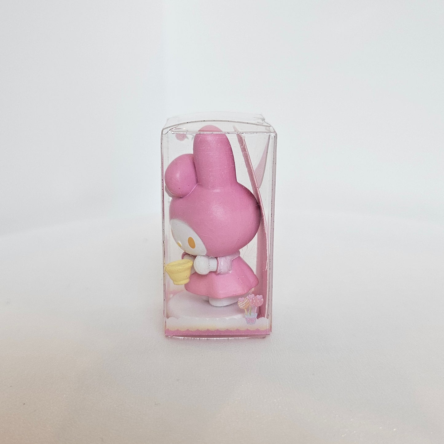 pink bunny boxed figure