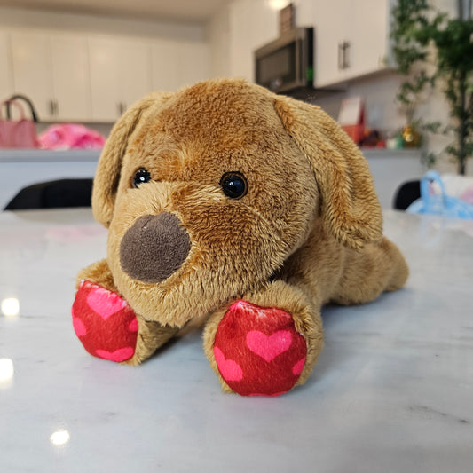 heart puppy plushie