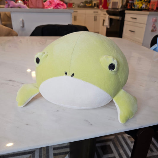 frog plushie
