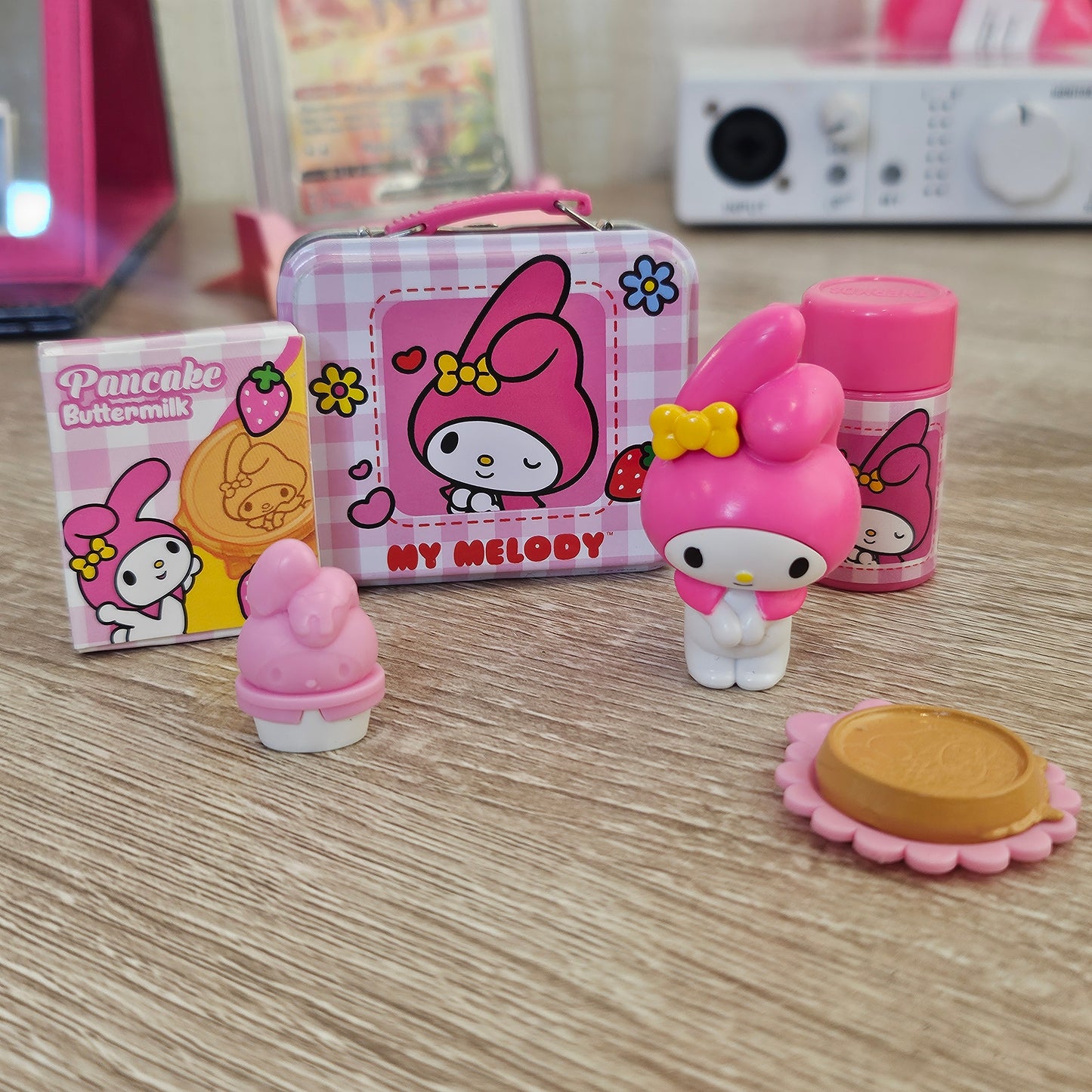 pink bunny lunchbox