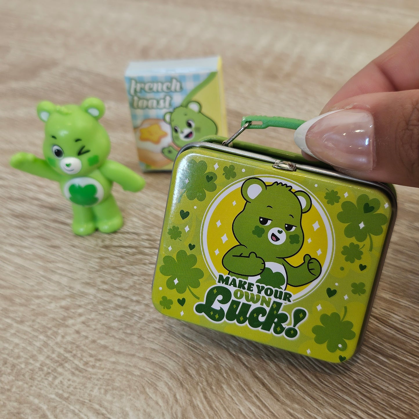 green bear lunchbox