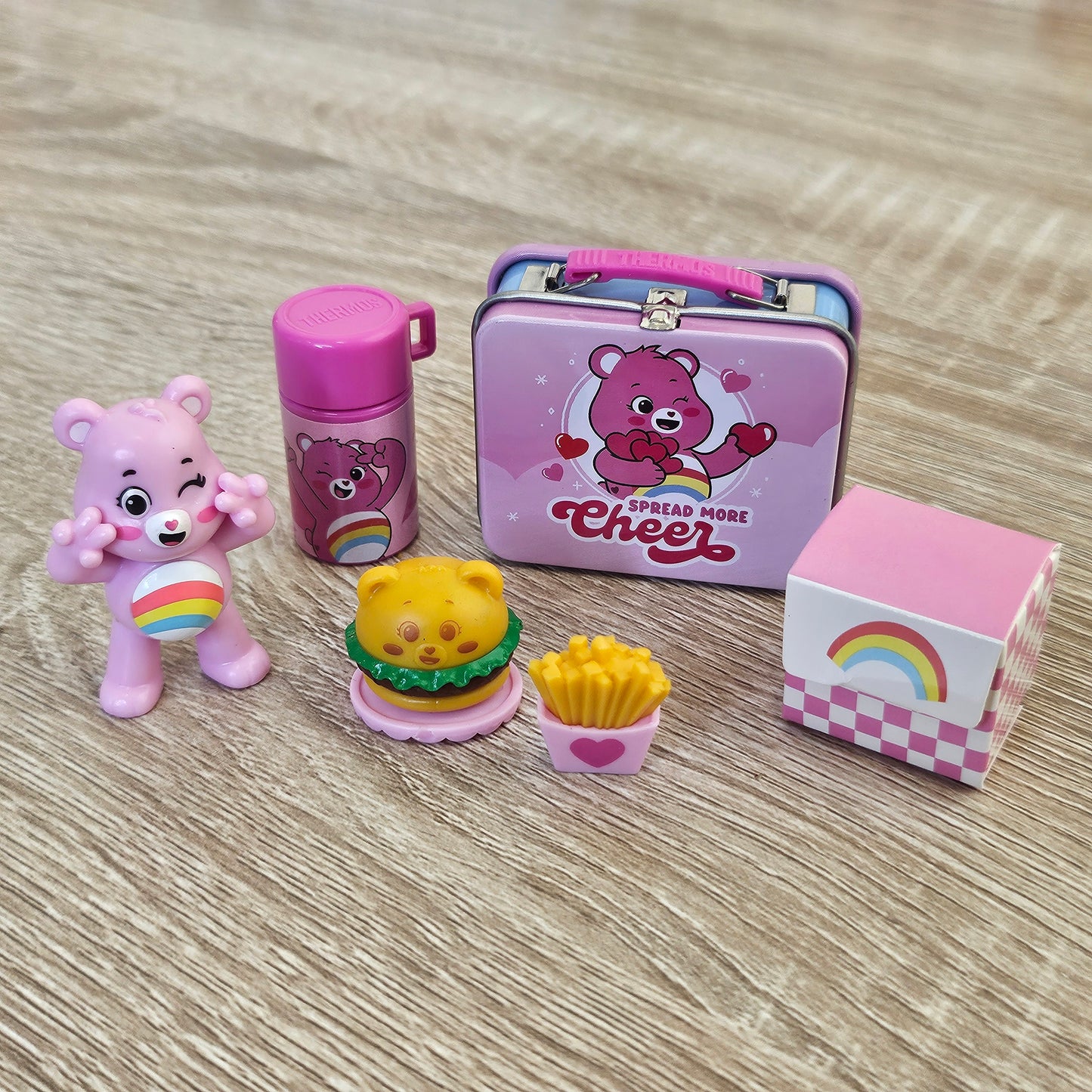 pink bear lunchbox
