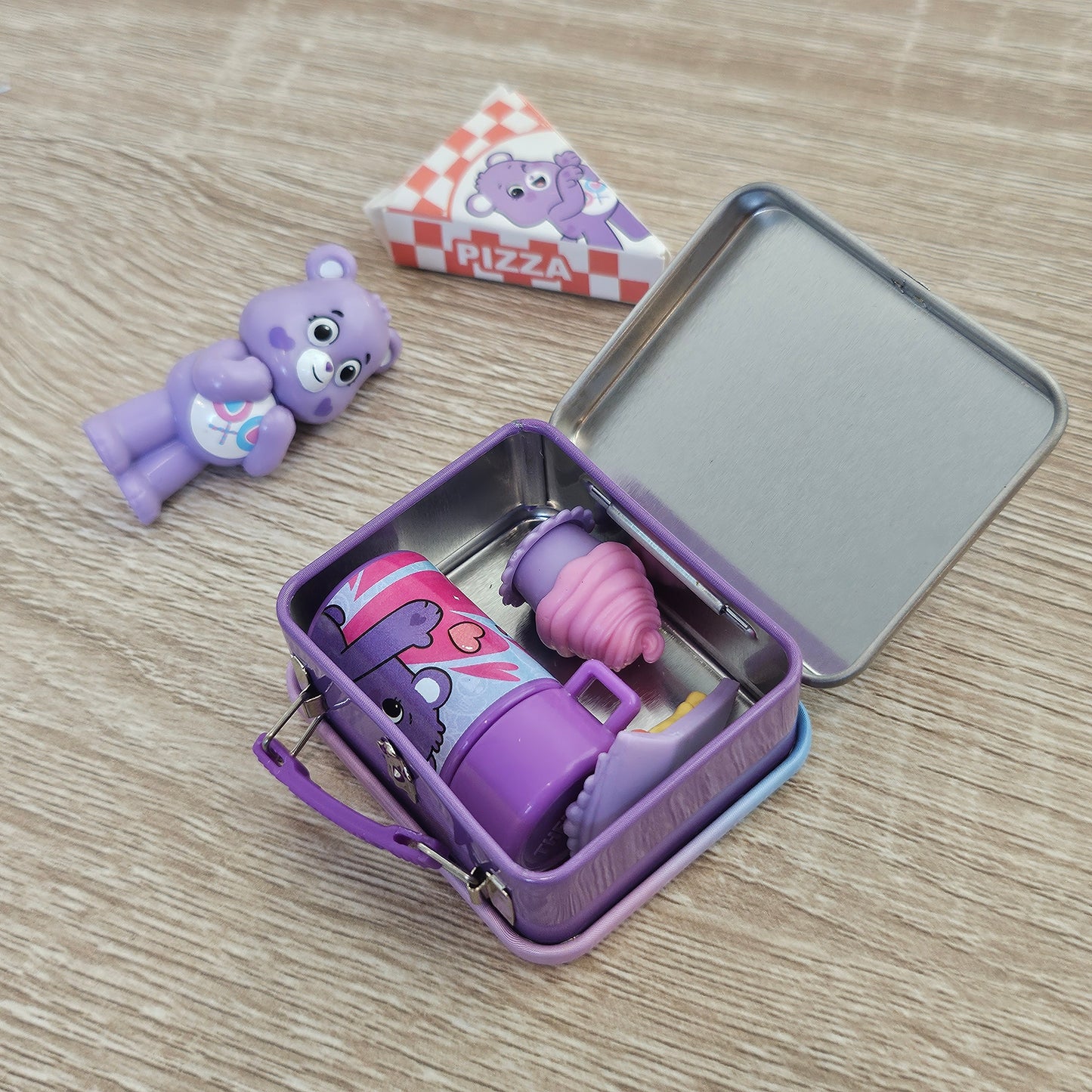 purple bear lunchbox