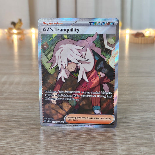 az card pokemon 117/119 Full Art Trainer Ultra Rare XY Phantom Forces (Discard all cards attached to that Pokmon.) You may play only 1 Supporter card during your turn (before your attack) Pokemon TCG: Combined Powers Premium