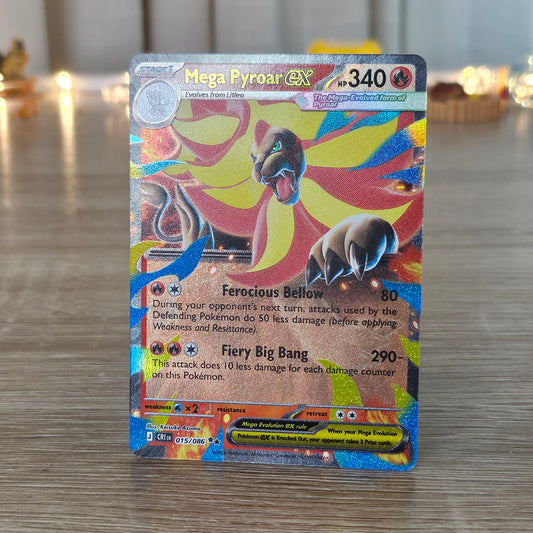 mega pyroar ex