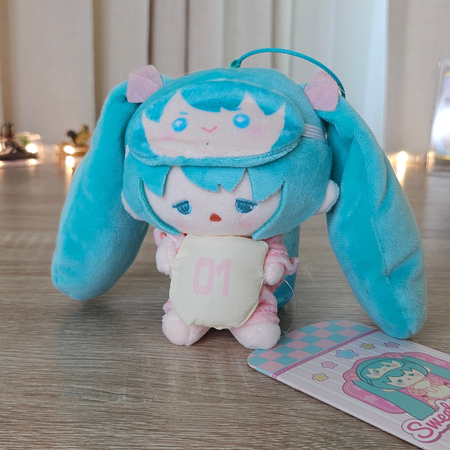 miku pink pajamas