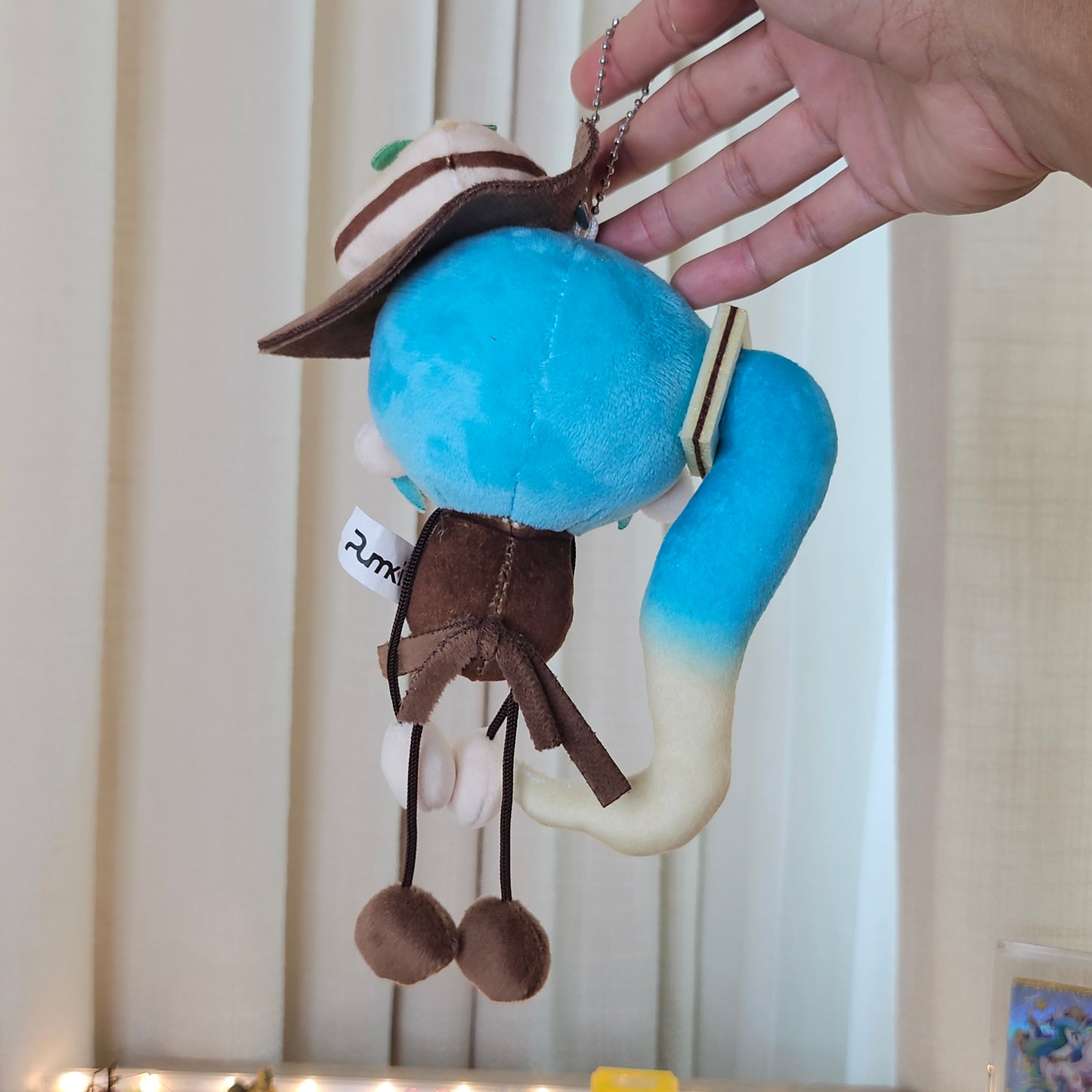 miku tiramisu style plush keychain