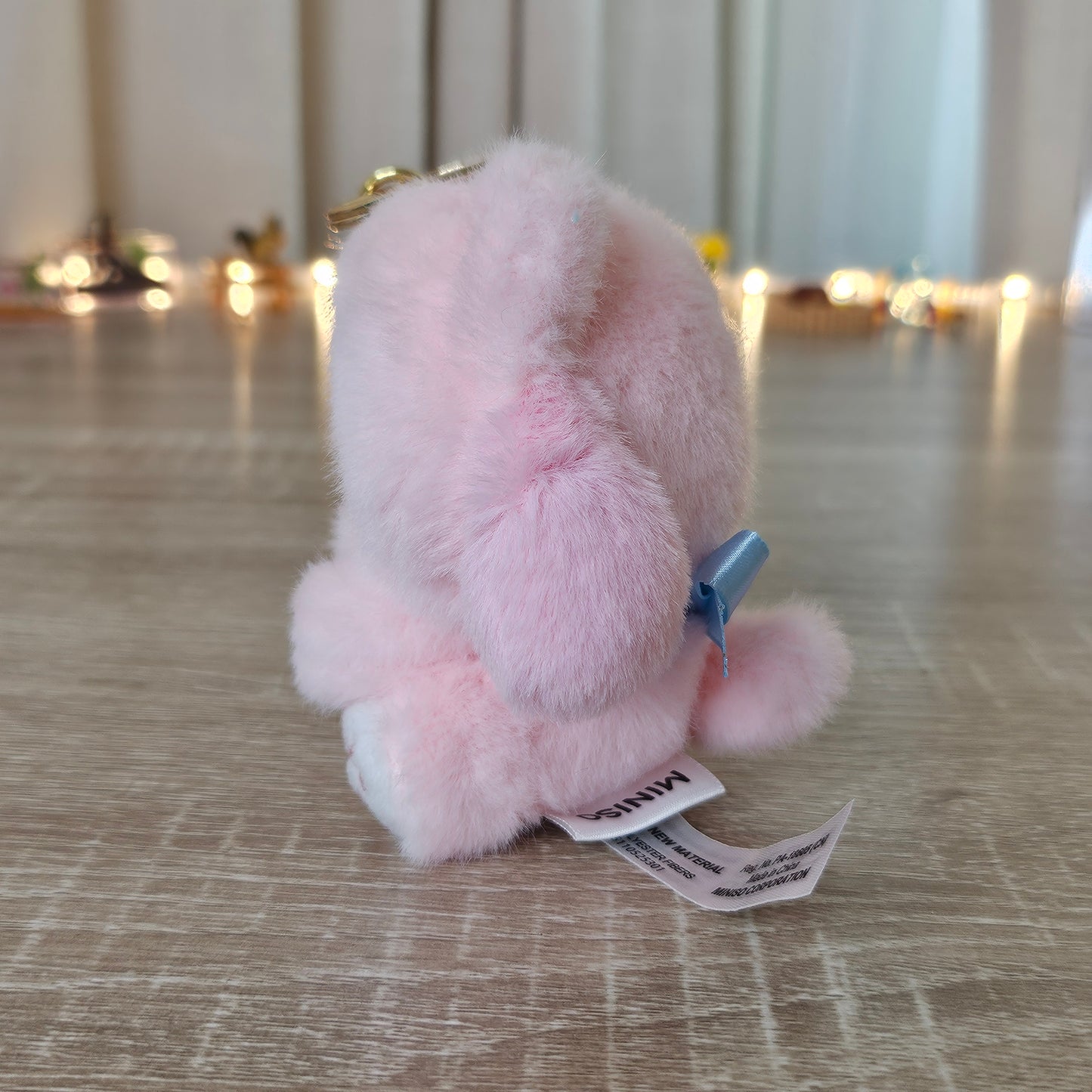 peek a meow miniso plush keychain (lala)